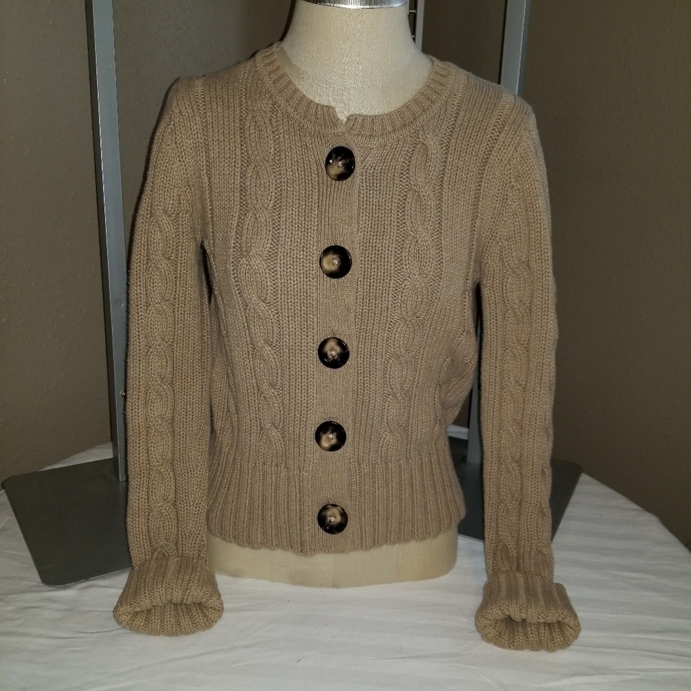 Vintage Old Navy cable knit cardigan.